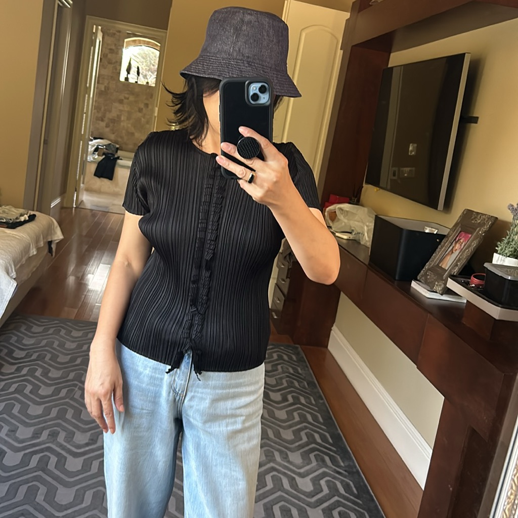 Brand New Pleats Please Issey Miyake Top Brand New Pleats Please Issey Miyake Top